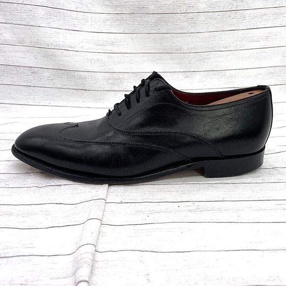 Charles Tyrwhitt Wingtip Brogue Black Leather Mens Shoe Size US 10.5 UK 10 main image 11
